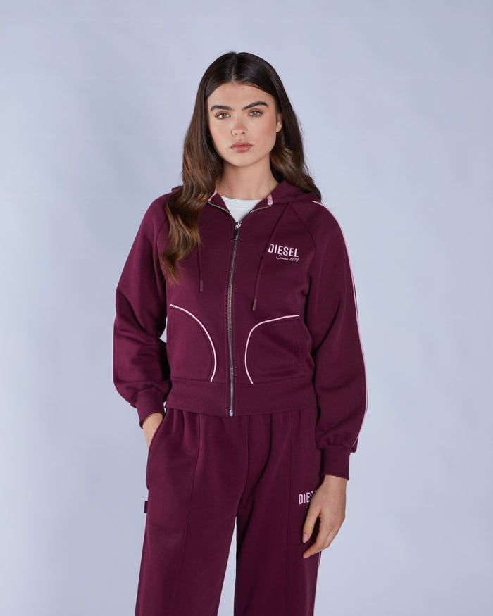 Leonella Zipper Deep Orchid