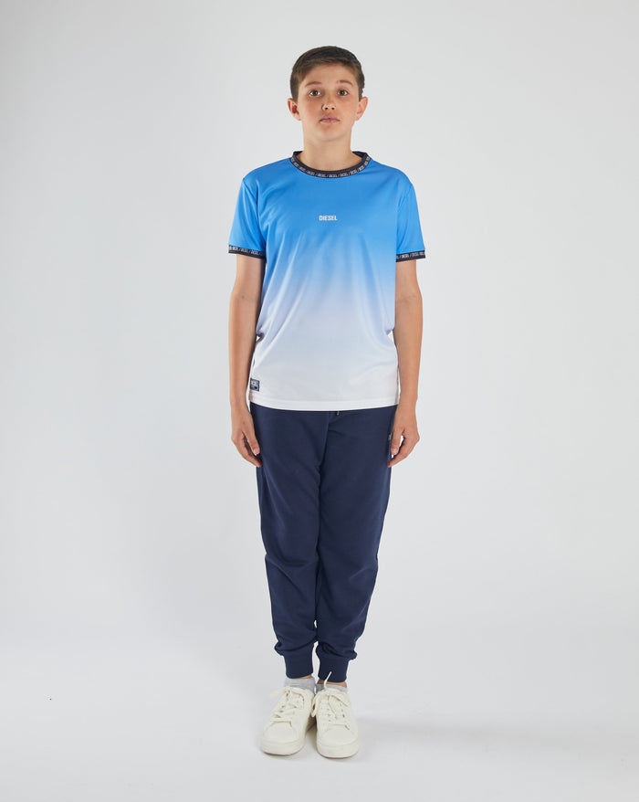 Leroy Tee Blue / White