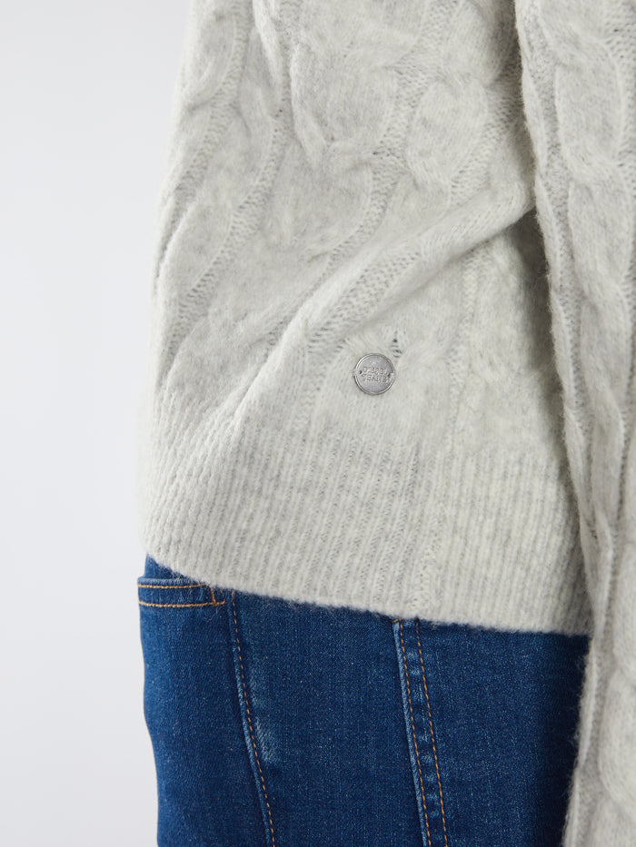 Madeline Knit Powder Grey