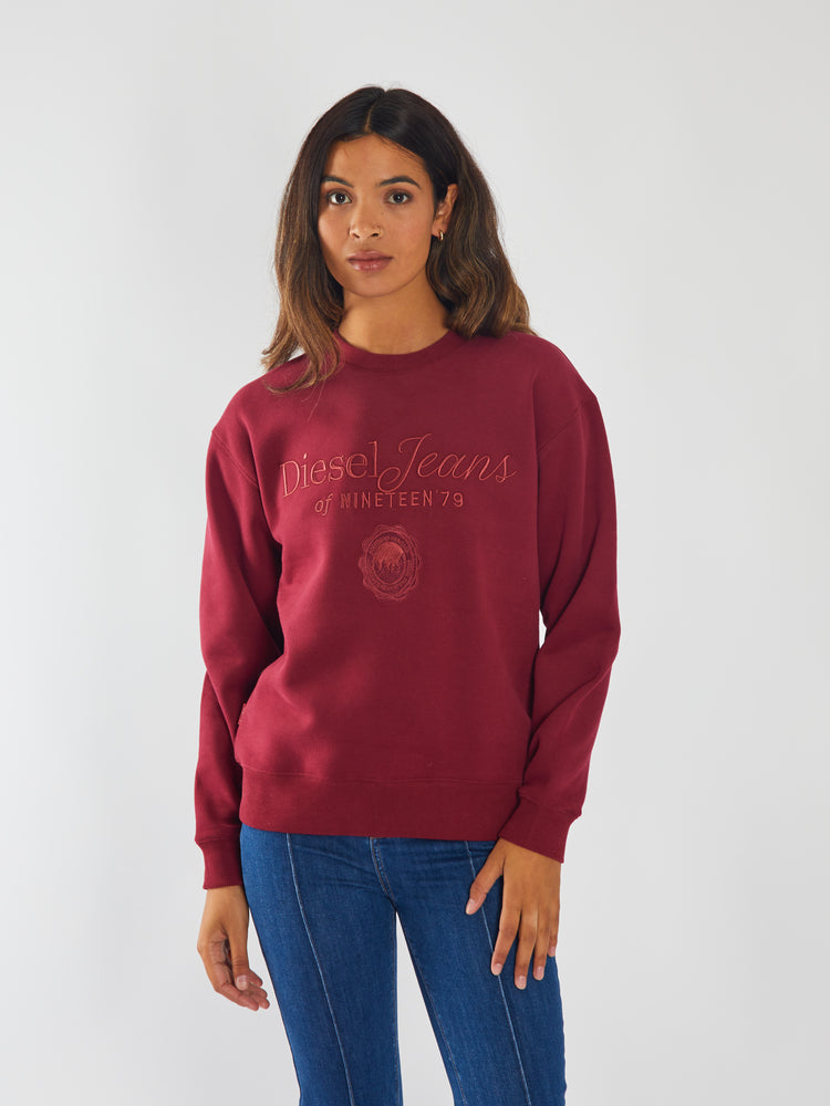 Madison Sweatshirt Cherry Lacquer