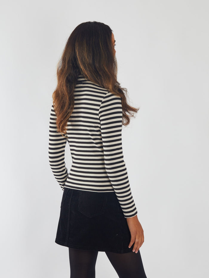 Marni LS Top Black & Stone White