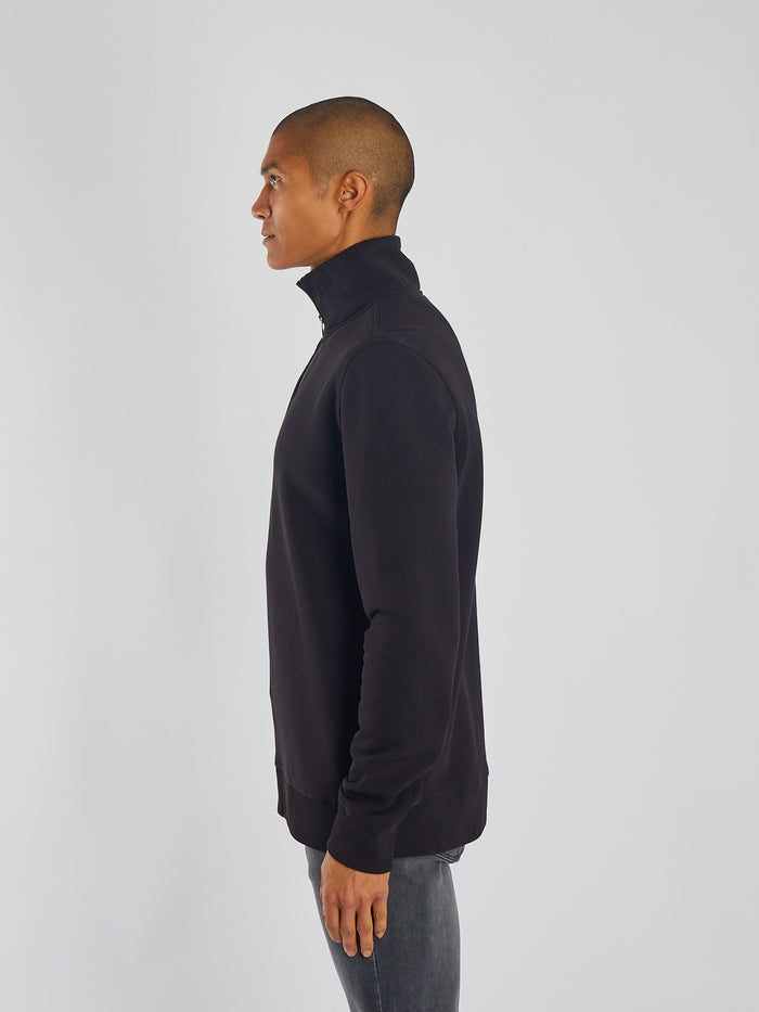 Max Half Zip Matte Black
