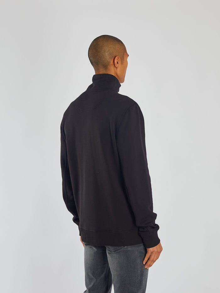 Max Half Zip Matte Black