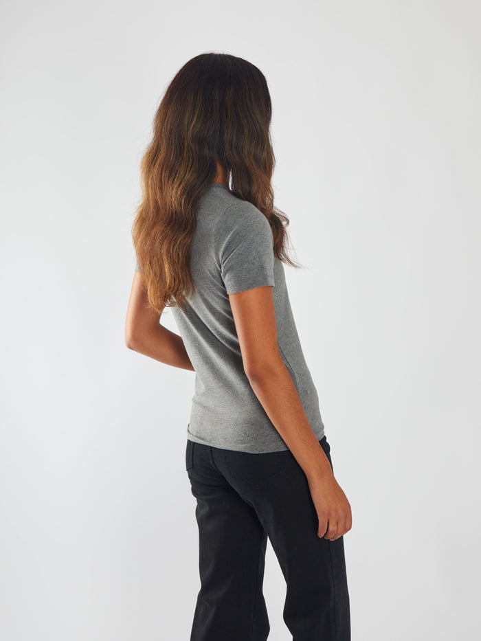 Megan Tee Grey Pebble