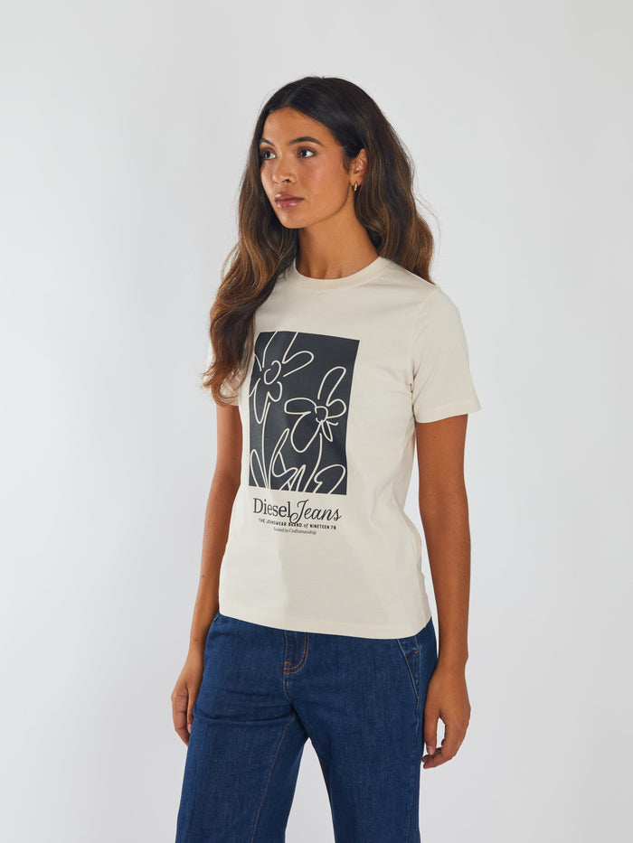 Mila Tee Stone White