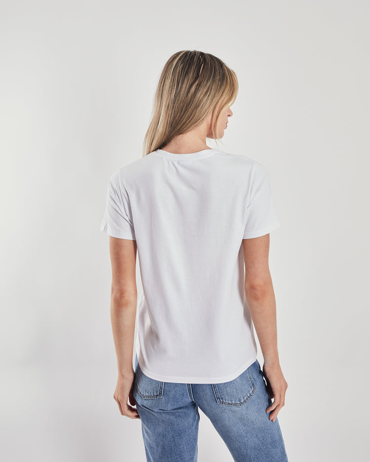 Maisie T-Shirt Dove White