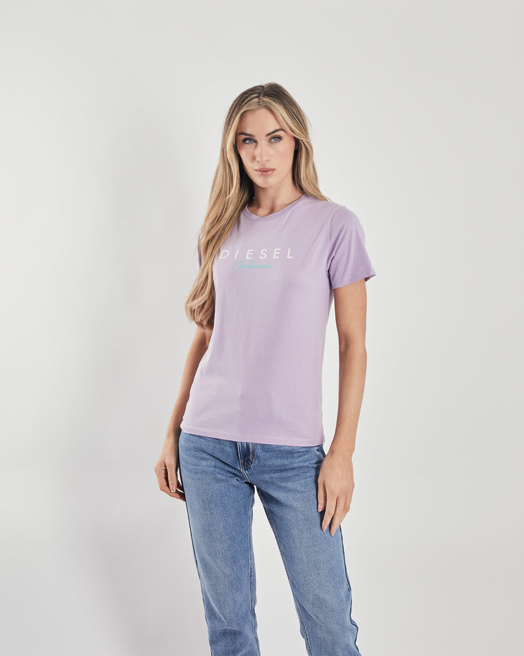 Maisie T-Shirt Purple Rose