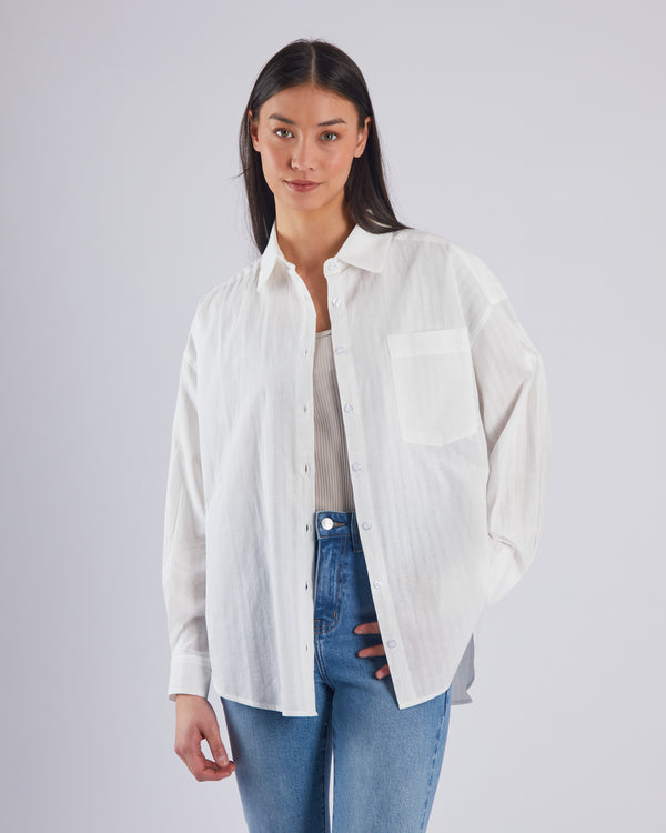 Marin Shirt Dove White