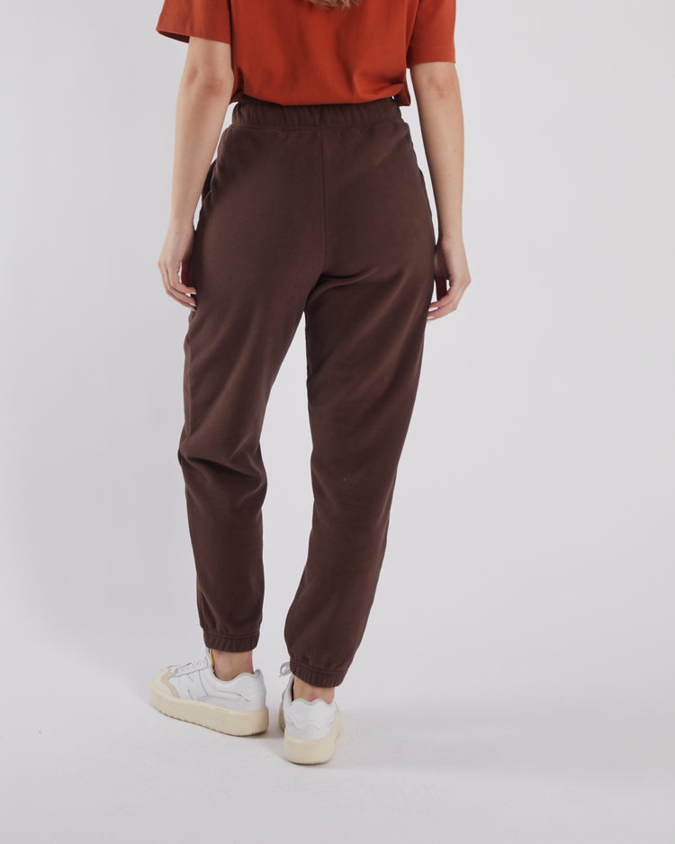 Nala Fleece Jogger Deep Coco