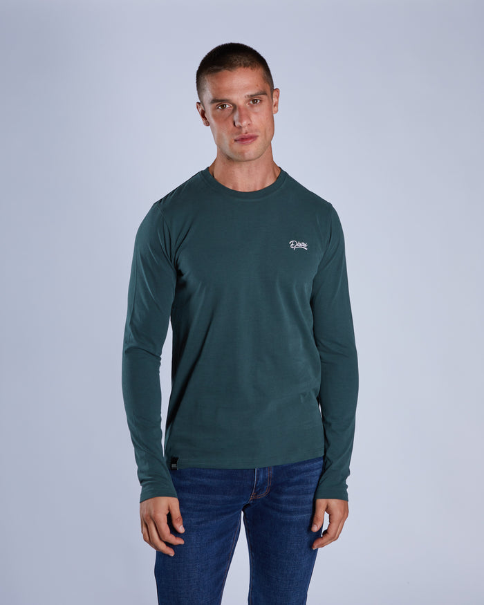 Basic Nilo Ls Tee College Green