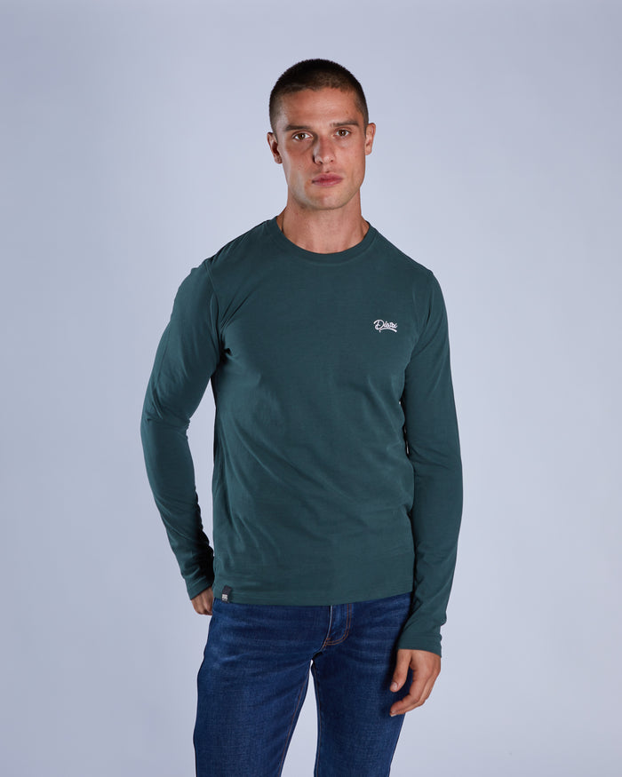 Basic Nilo Ls Tee College Green