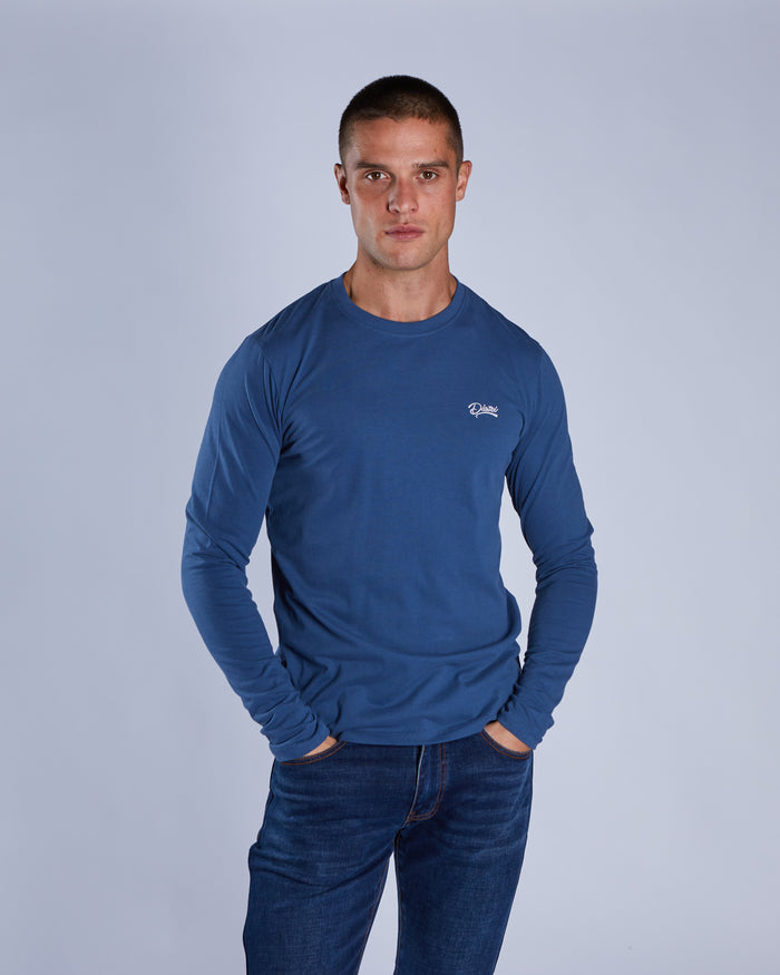 Basic Nilo LS Tee Falcon Blue