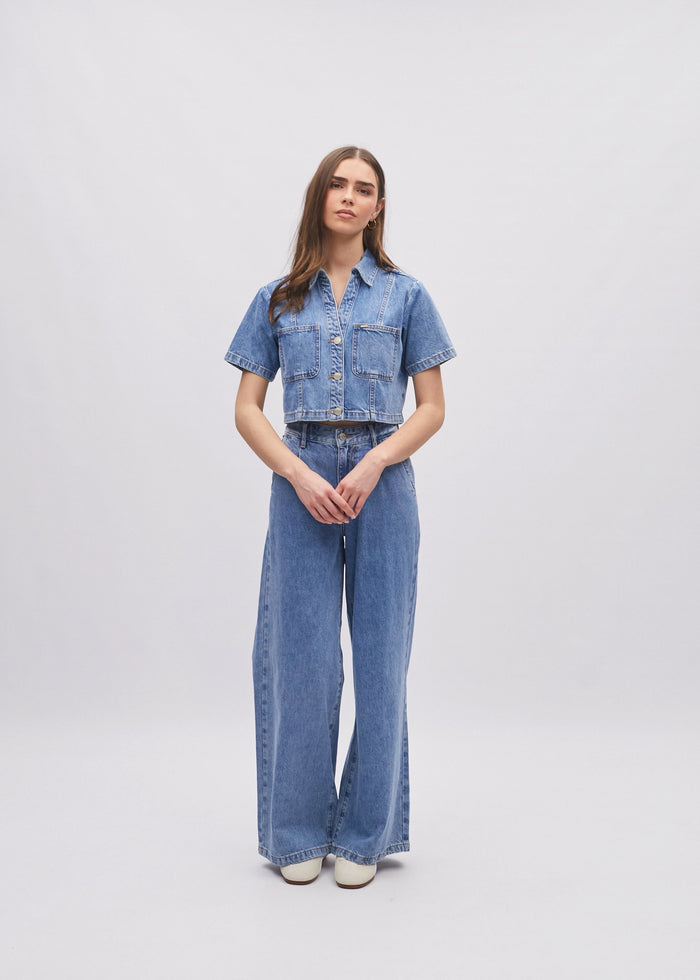 Nina Shirt Light Blue