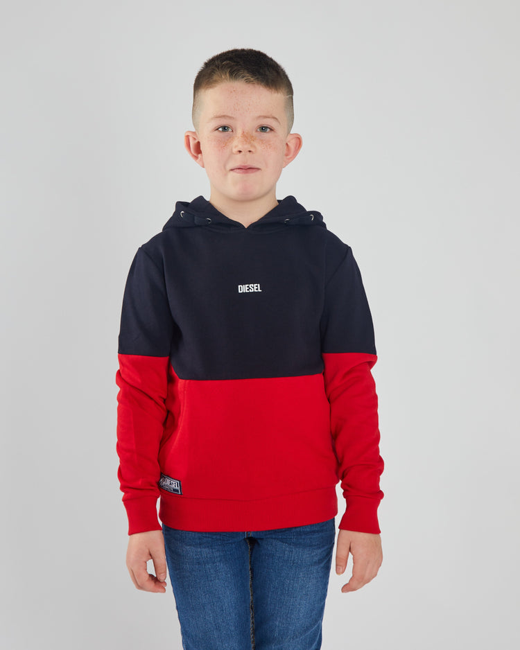 Niall Hoodie Navy / Red