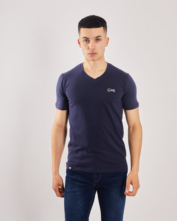 Basic Oakley V Neck Navy Iris