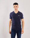 Basic Oakley V Neck Navy Iris