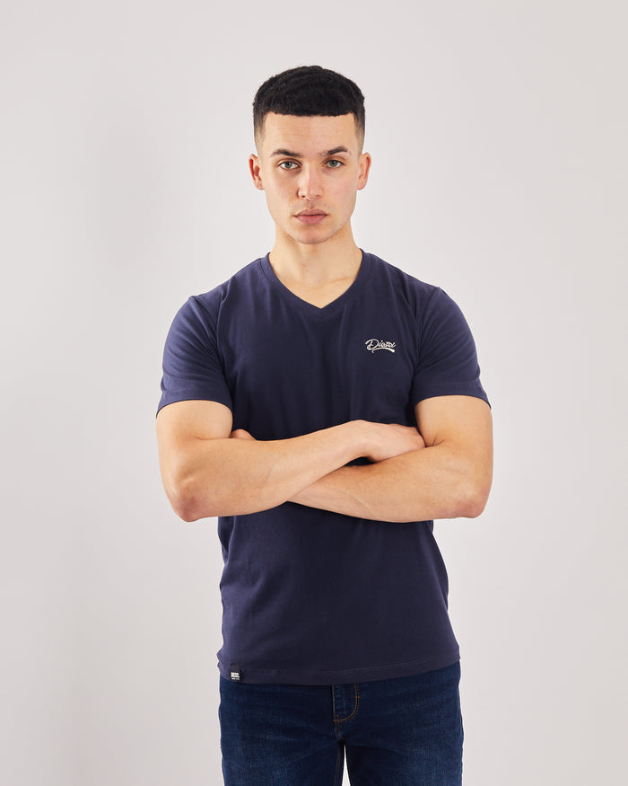 Basic Oakley V Neck Navy Iris