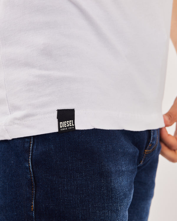 Basic Oakley V Neck Optic White