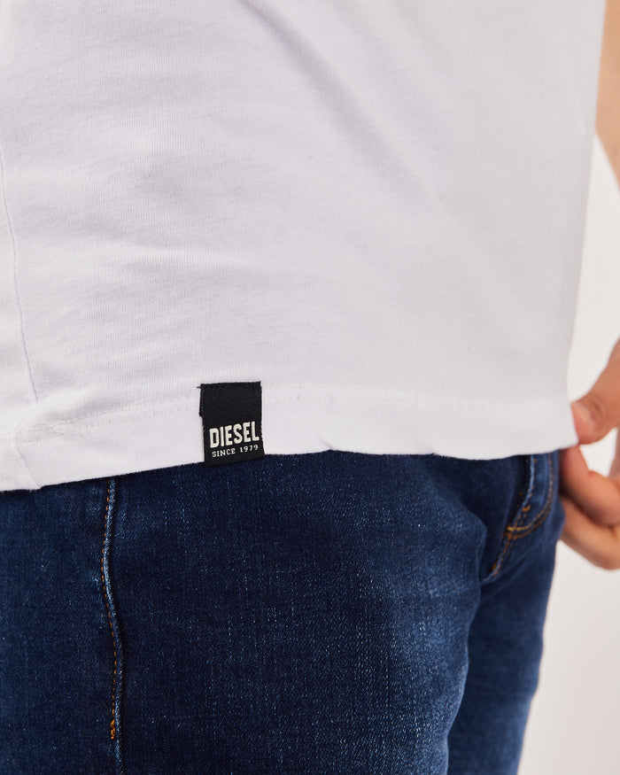 Basic Oakley V Neck Optic White