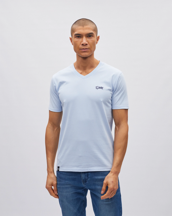 Basic Oakley V Neck League Blue