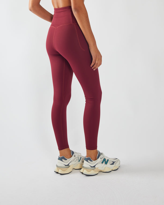 Odessa Ultra Hr Pant Cranberry Red