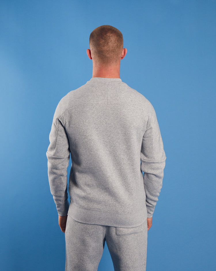 Omarion Sweatshirt Cool Grey Marl