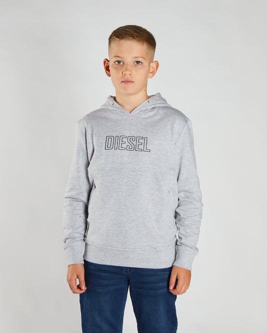 Otis Hoodie Grey Melange