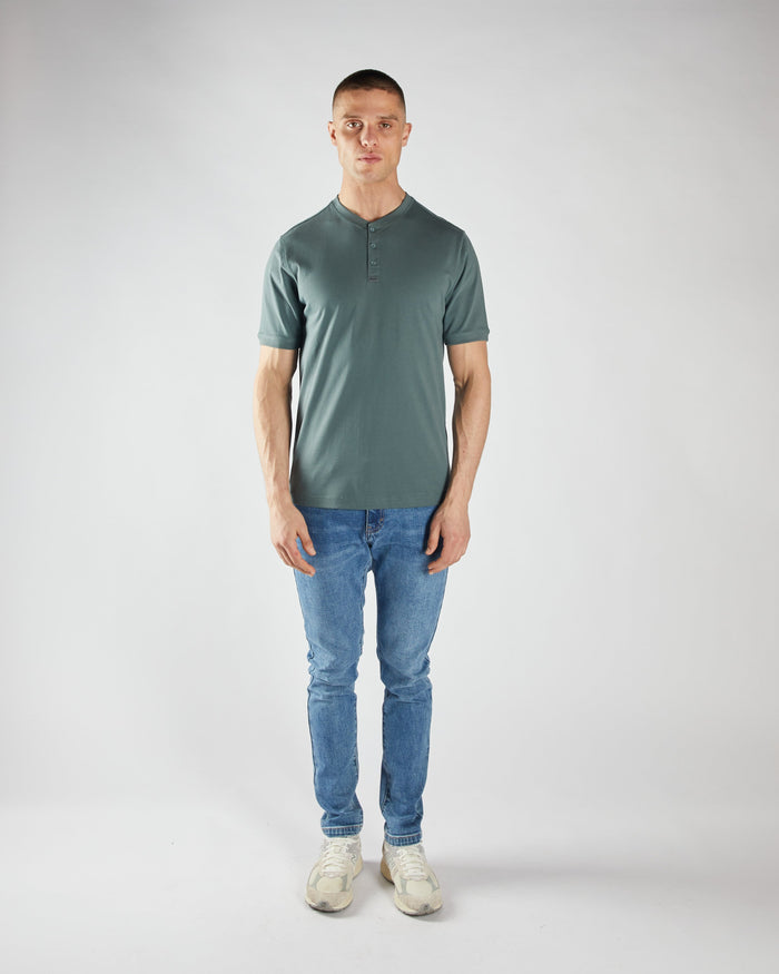 Pacey Henley Lawn Green