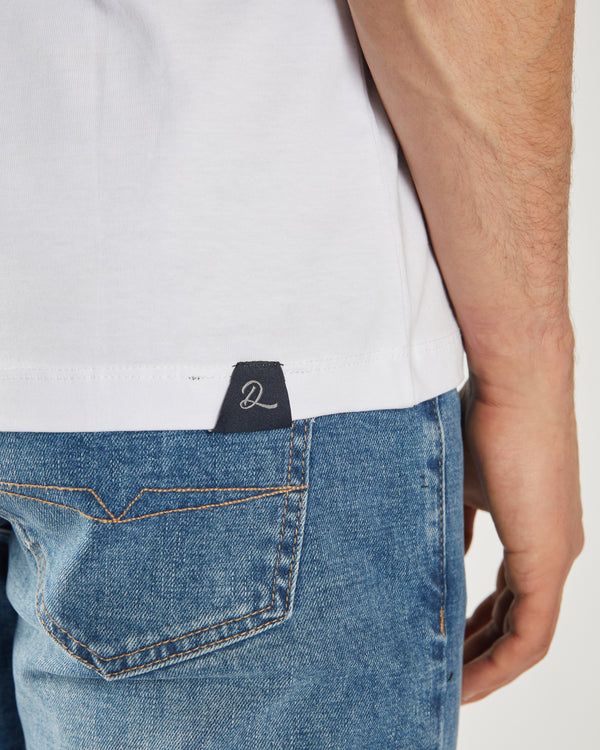 Pacey Henley Optic White