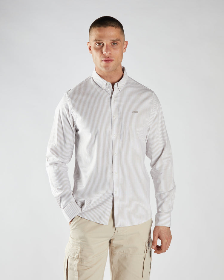 Pax Stripe Shirt Crumb
