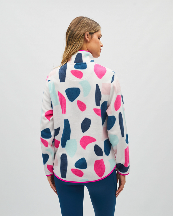 Poppy Half Zip Multi Colour