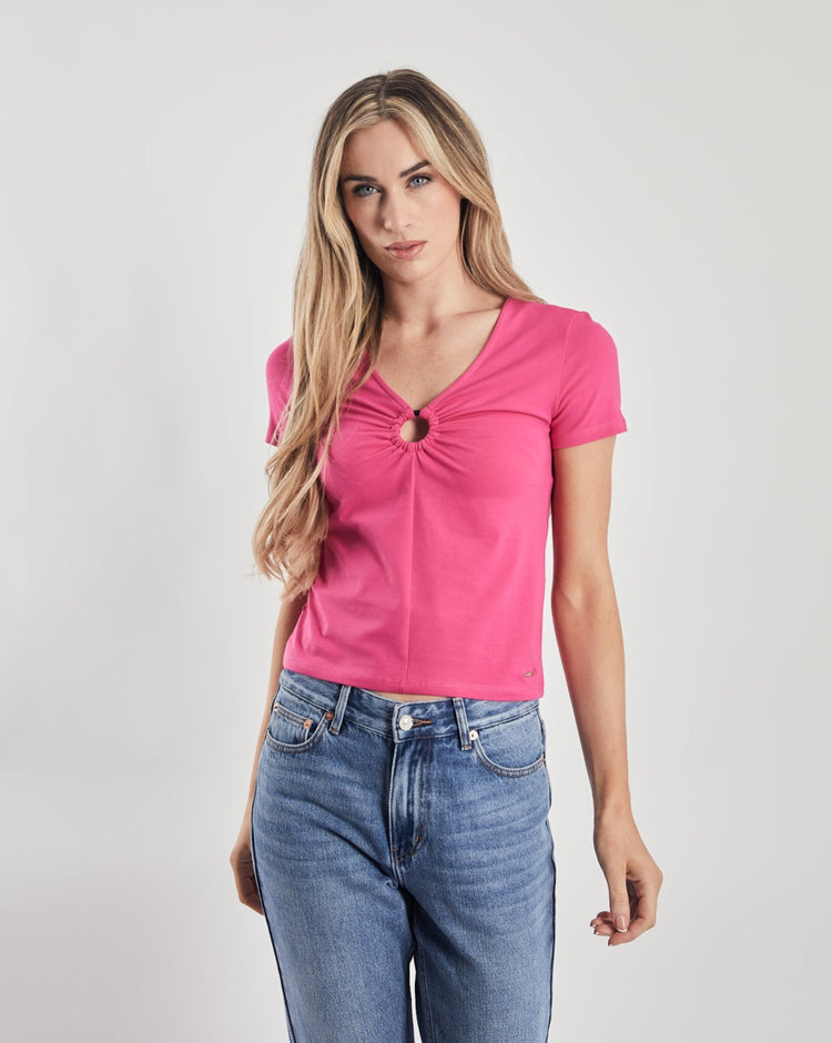 Pepper T-Shirt Pink Yarrow