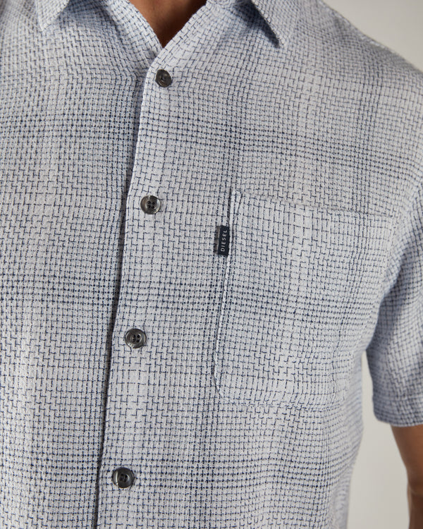 Raff SS Shirt Blue Check