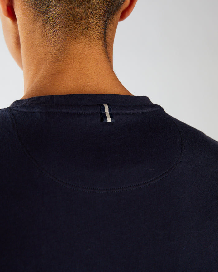 Reed Tee Salute Navy