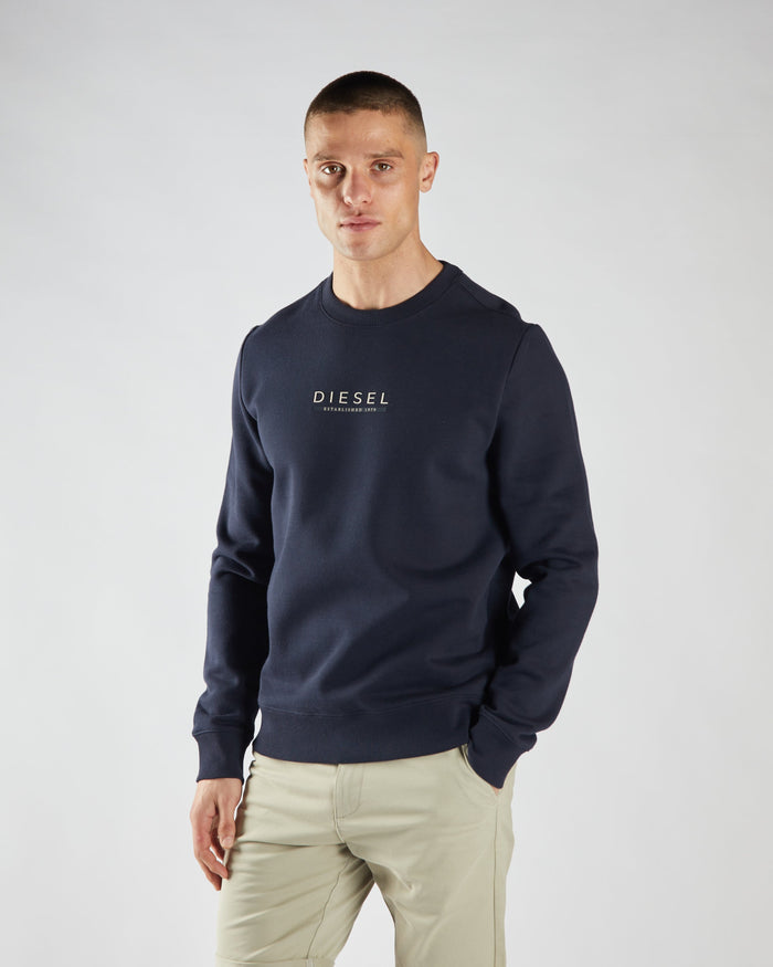 Richard Sweatshirt Salute Navy