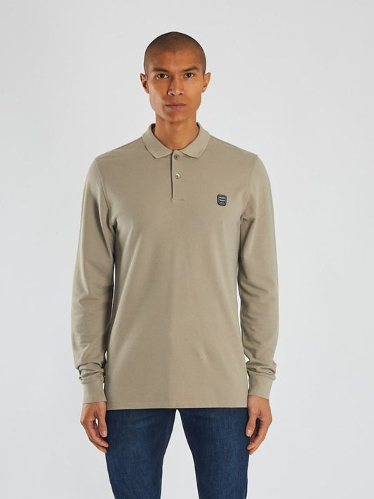 Rockvale LS Polo Stone Biscuit