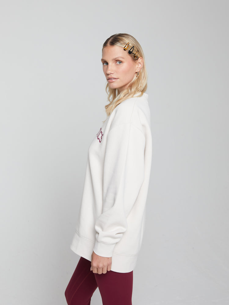 Rosa Sweatshirt Stone White