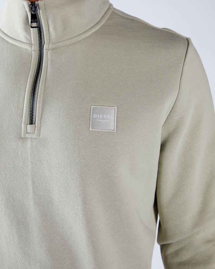 Roth Half Zip Abbey Stone