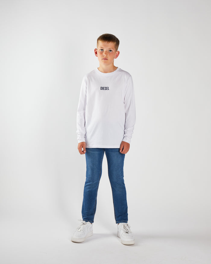 Ryle LS Tee White
