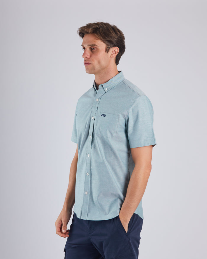 Ryan Oxford SS Shirt Dark Forest