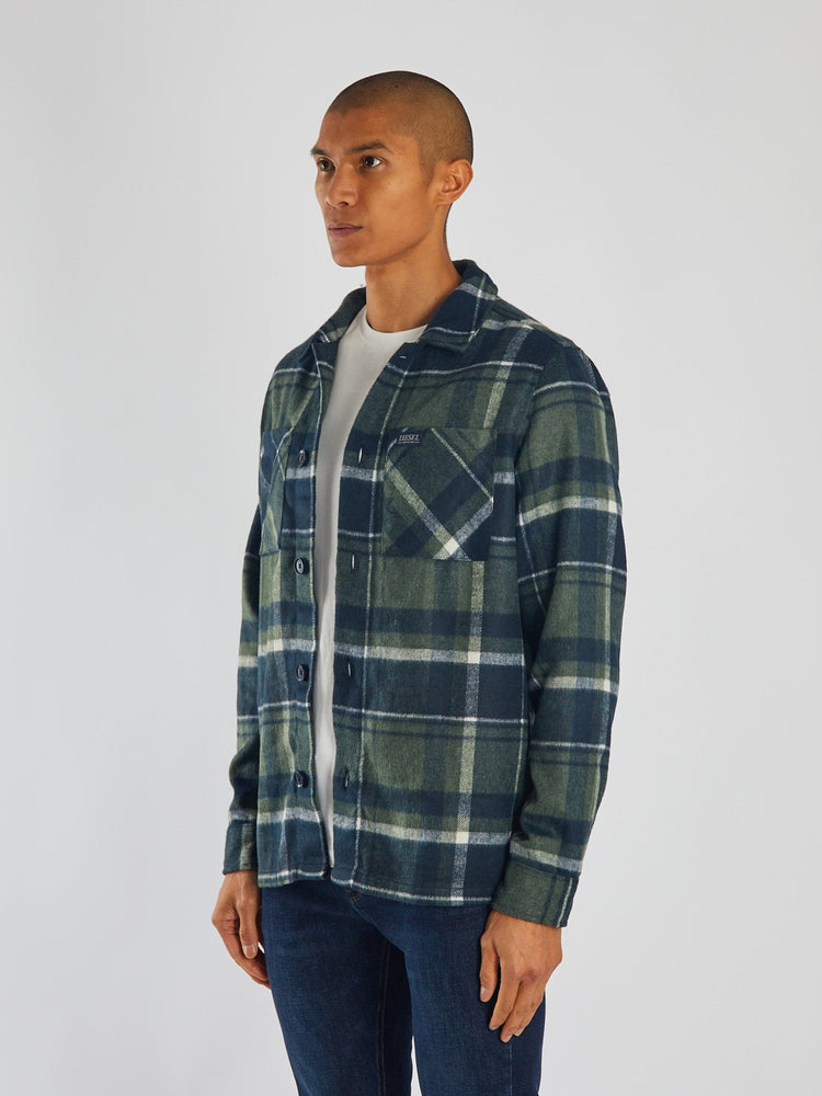 Salvador Overshirt Workwear Green Check