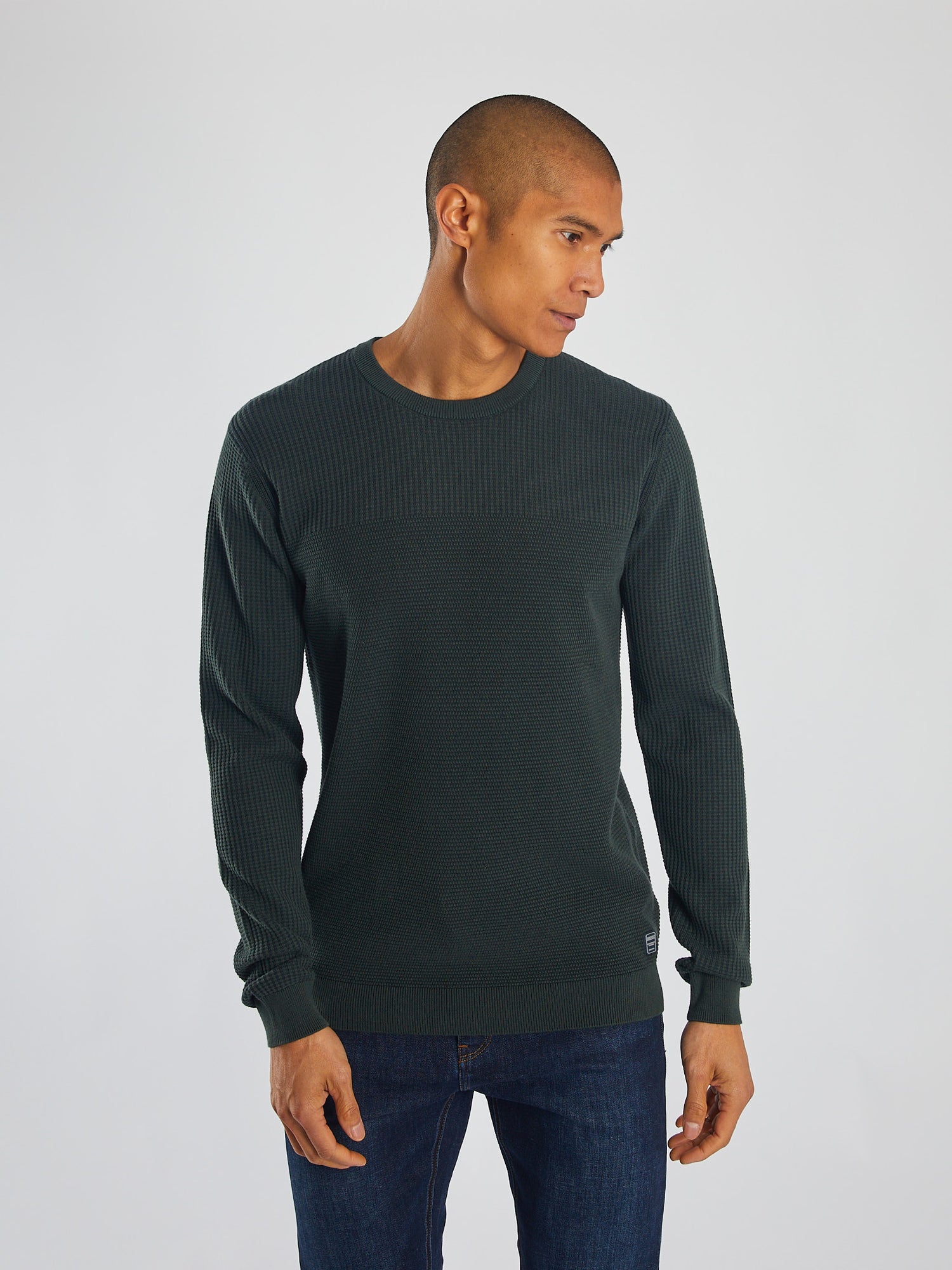 Samsongreen Samson Sweater Workwear Green Marl