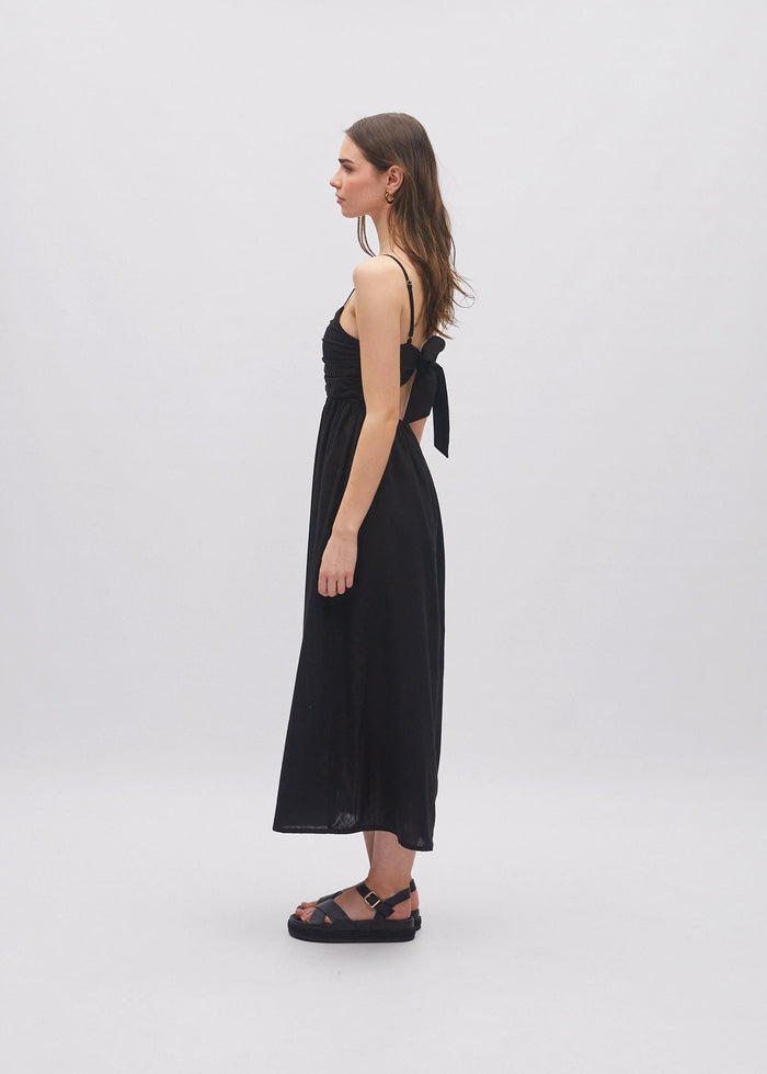 Sari Dress Black