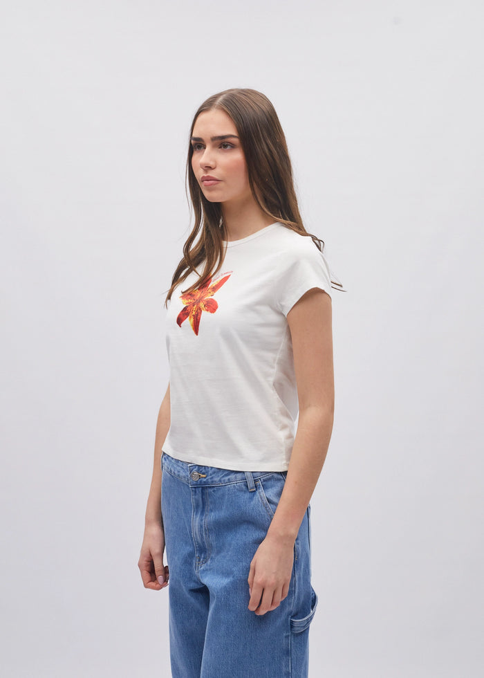 Satine Tee Cayenne