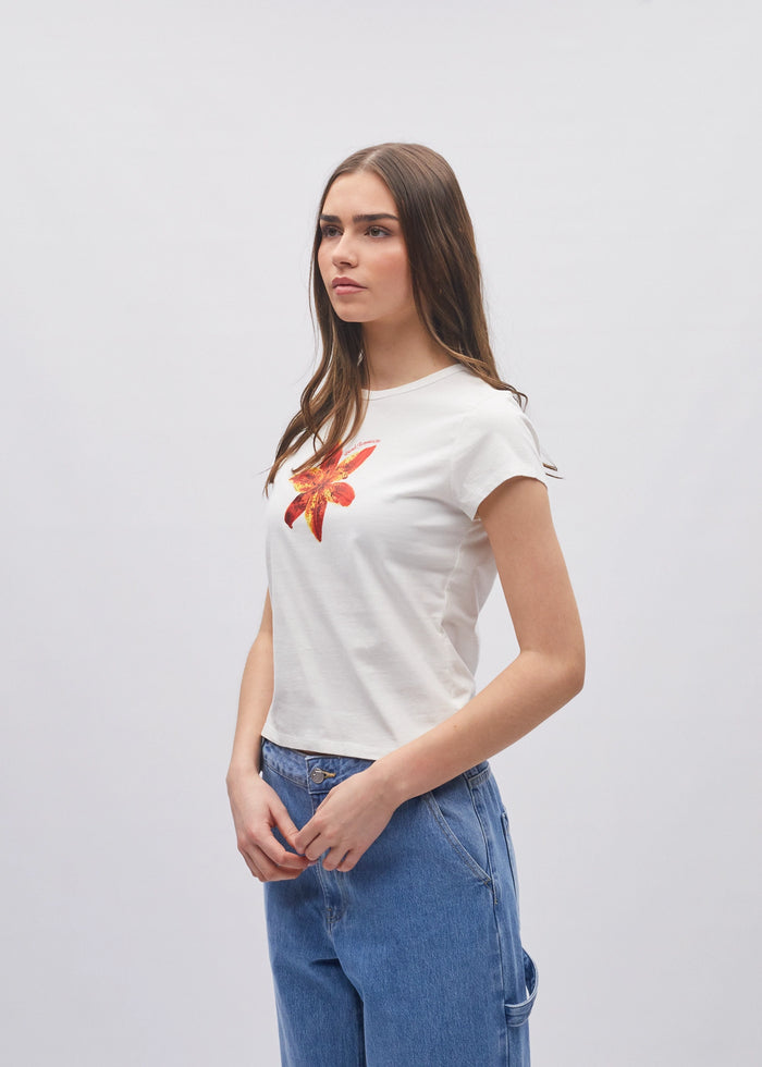 Satine Tee Cayenne