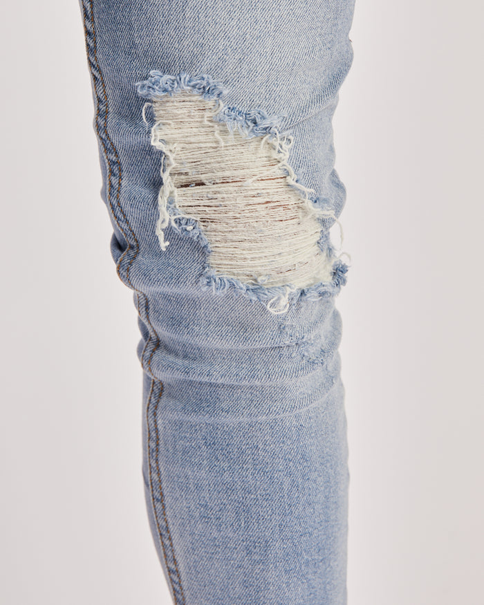 Saxon Skinny Fit Ocean Blue