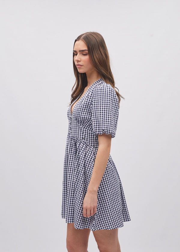 Severine Dress Navy Sailor