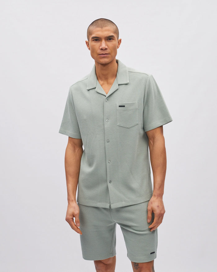 Sidney SS Shirt Tidal Green