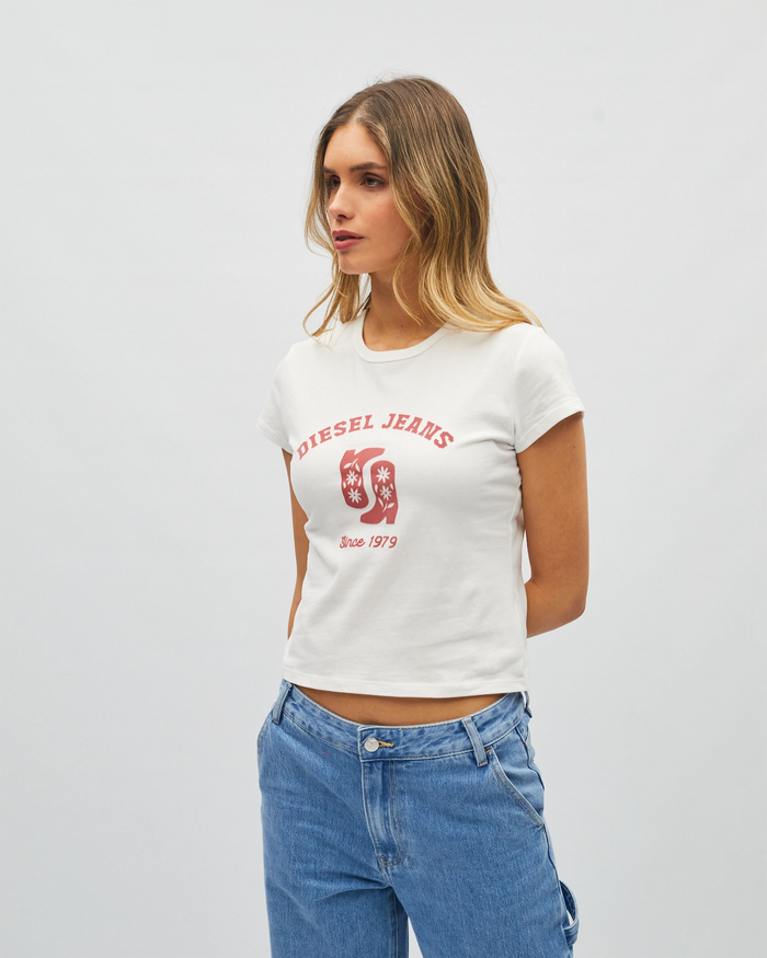 Sidonie  Tee Dove White