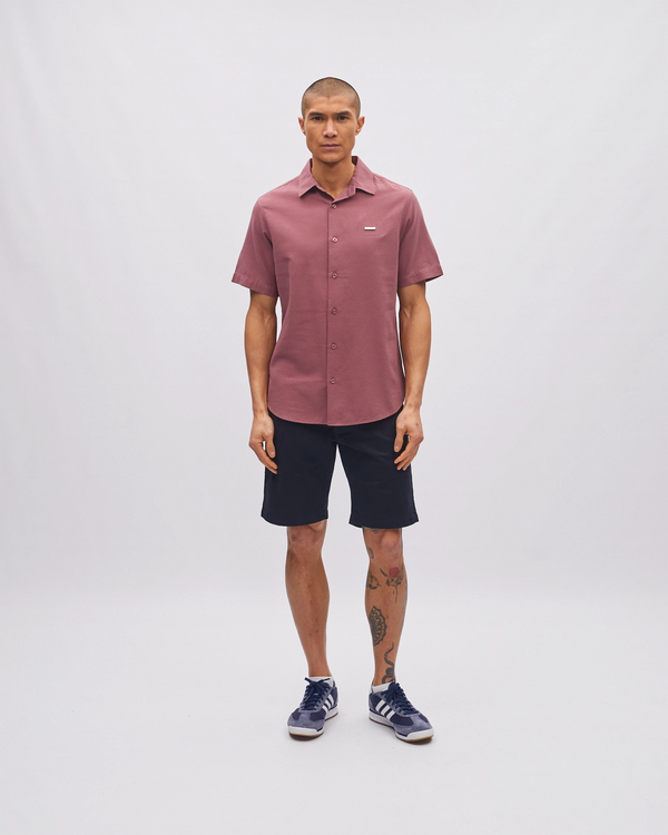 Silvano SS Shirt Smokey Mauve